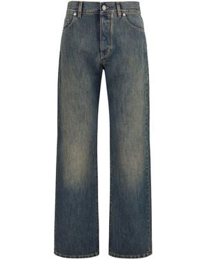 Fendi Long Jeans Medium Wash - Blue