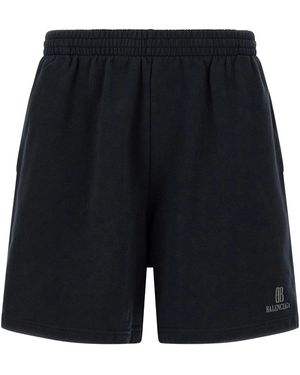 Balenciaga 'Nano Bb' Bermuda Shorts - Blue