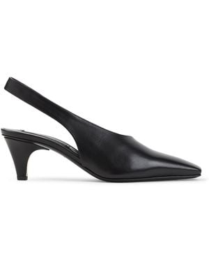 Giorgio Armani Nappa Decolletè - Black