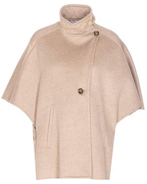 Max Mara Derrik Cape - Natural