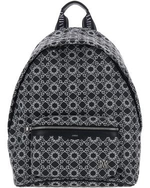 Amiri Backpack Ma Quad Tech Fabric Backpacks - Gray