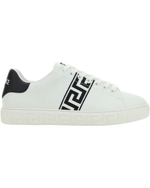 Versace Low Top Sneakers - White