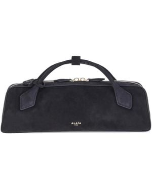 Alaïa Alaã¯A Le Teckel Clutch - Blue