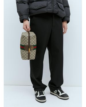 Gucci Savoy Medium Toiletry Case - Black
