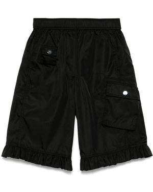 Ganni Nylon Shorts - Black