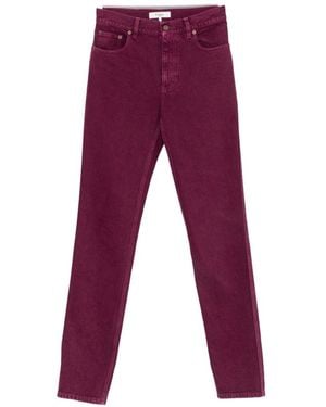 Chloé Chloé Skinny Fit Denim Jeans - Purple