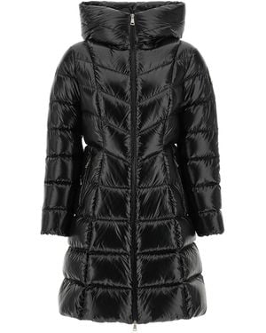 Moncler 'Marusse' Down Jacket With Chevron Quilting - Black