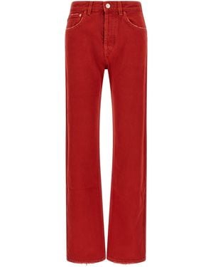 Isabel Marant Regular 'Daya' Jeans - Red
