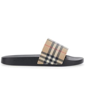 Burberry Mf New Furley M Chk - White