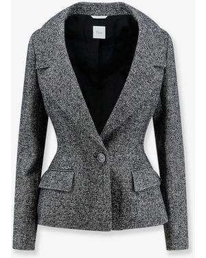 Dior Dior Bouclette Chevron Blazer - Black