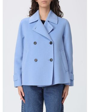 Weekend by Maxmara Coat Gnawed - Blue