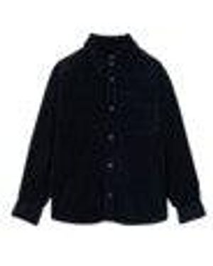 A.P.C. Overshirt Basile Logo - Blue