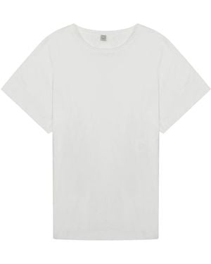 TOTEME Cotton T-Shirt - White