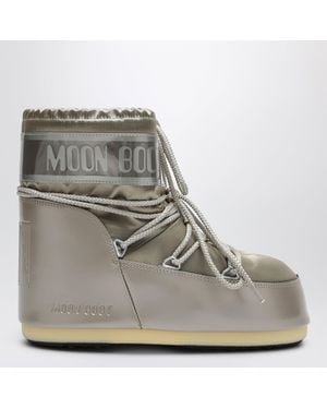 Moon Boot Icon Low Glance Boots - Gray