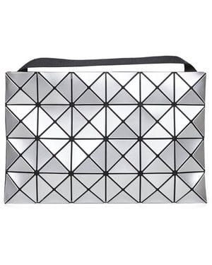 Issey Miyake "Lucent Gloss" Bao Bao Crossbody Bag - White