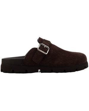 Prada Shoes Slippers - Black