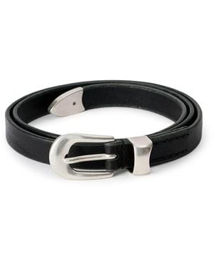 Our Legacy 2Cm Leather Belt - Black
