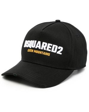 DSquared² Logo Baseball Cap - Black