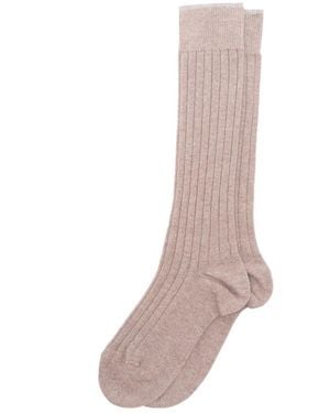 Brunello Cucinelli Rib Knit Socks - Multicolor