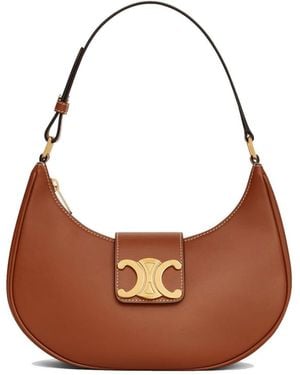 Celine Ava Triomphe Bag - Brown
