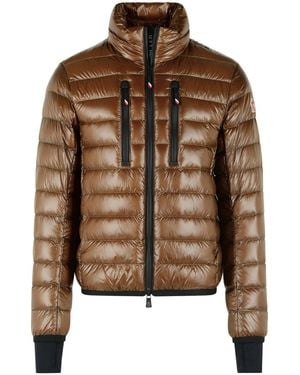 Moncler 'Hers' Foldable Insulated Ski Jacket - Brown