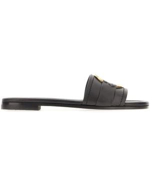 Moncler Shoes Slippers - Black