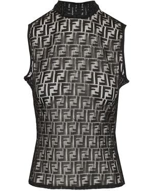 FENDI ノースリーブ Fendi Sleeveless and tank tops for Women | Online Sale up to 48