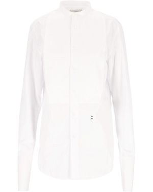 Fendi Cotton Poplin Shirt - White