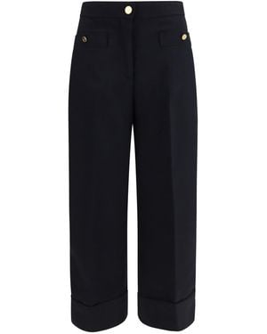 Thom Browne Hopsack Suit Pants - Blue