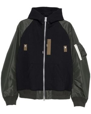 Sacai Jackets - Black