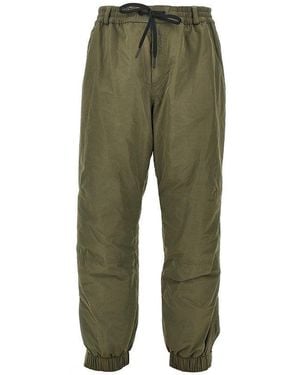 Moncler Padded Nylon Pants - Green