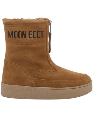 Moon Boot Ltrack Lara Boots - Brown