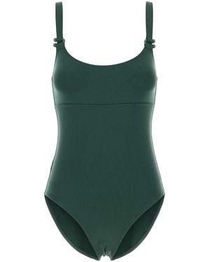 Eres Dark Stretch Nylon Inspiring Swimsuit - Green