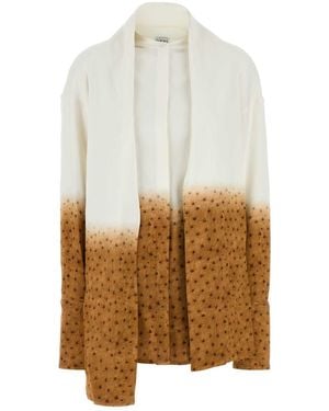 Loewe Printed Crepe Shirt - White