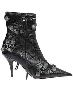 Balenciaga Cagole Boot - Black