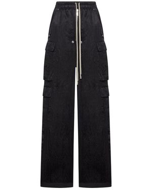 Rick Owens Pants Cargobelas - Black