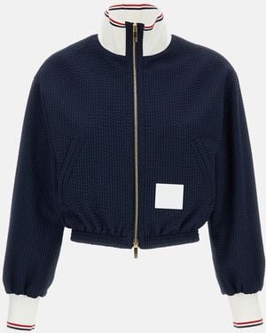 Thom Browne Short Jacket - Blue