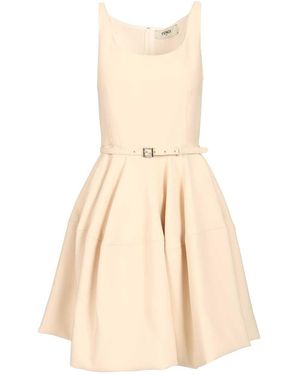 Fendi Mini Dress - Natural