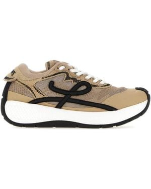 Loewe Tech Fabric Pogo Sneakers - White