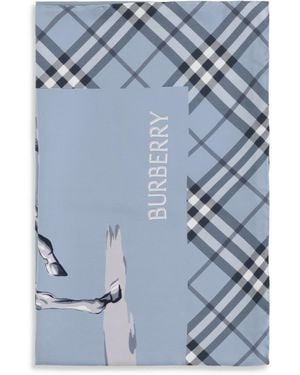 Burberry Archive Knight Scarf - Blue