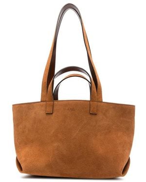 A.P.C. Tote Bags - Brown