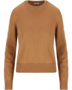 Celine Wool Crewneck Sweater - Brown