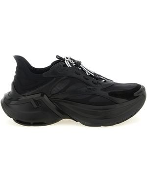 Fendi Logo Sneakers - Black