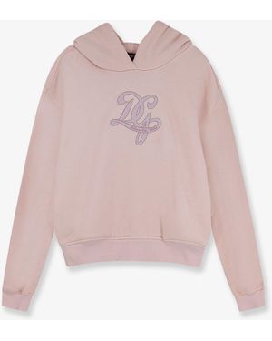 Dolce & Gabbana Cotton Sweatshirt - Pink
