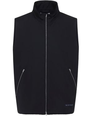 Jil Sander Midnight Sleeveless Sport Vest - Blue
