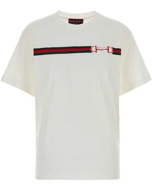 Gucci Cotton T-Shirt - White