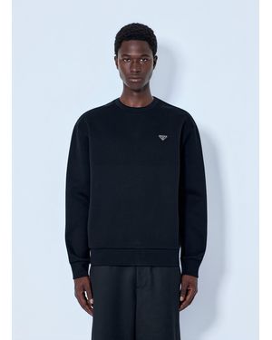 Prada Technical Cotton Sweatshirt - Blue