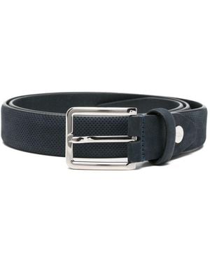 Brioni Leather Belt - Black