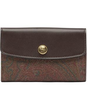 Etro "Arnica" Wallet - Brown