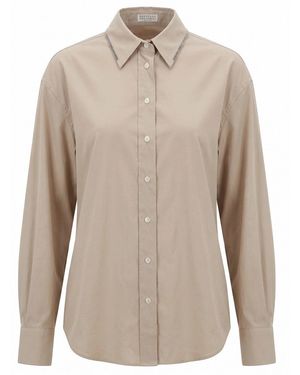Brunello Cucinelli Shirt - Natural